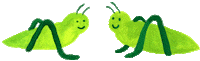 Grasshopper Hello Sticker by Variety Hour Studio