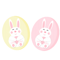 Easter Bunny Sticker