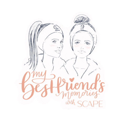 Bff Spa Sticker by Scapemx