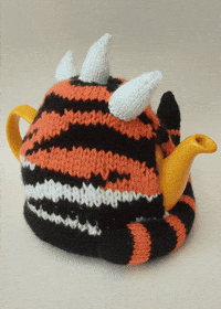 Tea Time Tiger GIF by TeaCosyFolk