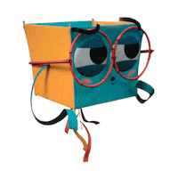 Suspicious Quadrado Sticker by Mono Animation