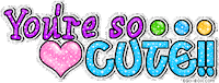 so cute Sticker
