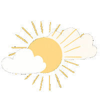 Good Morning Sun Sticker