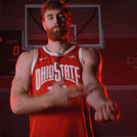 Basketball Noel GIF by Ohio State Athletics
