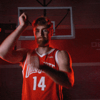 Basketball Noel GIF by Ohio State Athletics