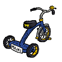 Bike Ride Sticker by Streamarnica