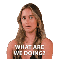 Confused Temptation Island Sticker by NETFLIX
