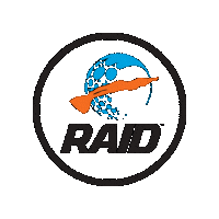 DiveRaid logo ocean dive raid Sticker