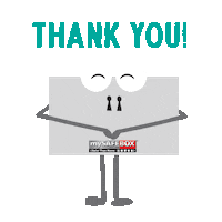 Thank You Very Much Sticker by mySAFEBOX