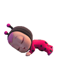 3D Baby Sticker by Kitoons