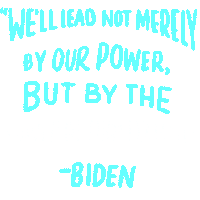 Joe Biden Power Sticker by Creative Courage
