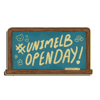 Open Day Unimelb Sticker by The University of Melbourne