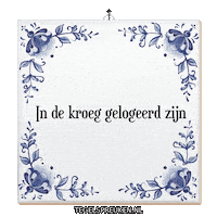 Spreuk Ontspanning Sticker by Tegelspreuken.nl