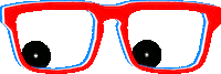 glasses eyewear Sticker by ASD Scacchi Catania