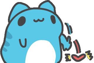 Cat Sticker by Capoo