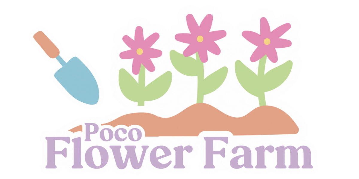 Flower Farm Sticker by Poco Posy