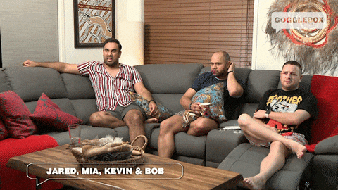 Awkward Kevin GIF by Gogglebox Australia