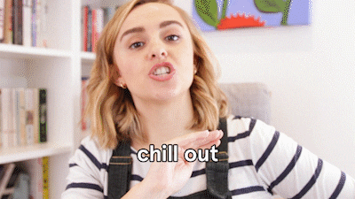 Calm Down Chill Out GIF by HannahWitton