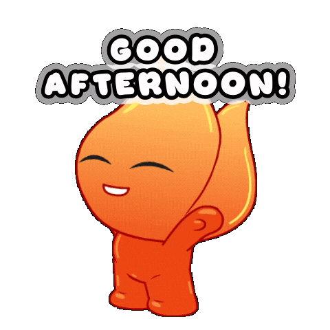 Checking In Good Afternoon Sticker by Playember