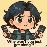 Confused Tug Of War GIF by Persona