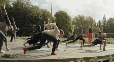 balls deep yoga GIF by BALLS DEEP with Thomas Morton