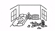 animation trash GIF by Blossöm Records