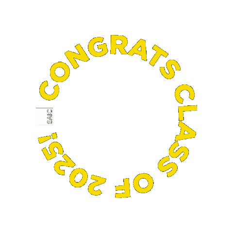 School Of The Art Institute Of Chicago Grad Sticker by SAIC