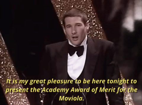 richard gere moviola GIF by The Academy Awards