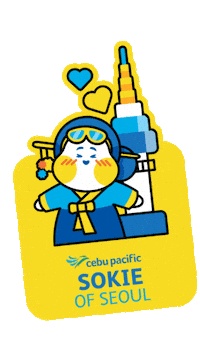South Korea Travel Sticker by Cebu Pacific Air