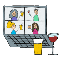 Cheers Weekend Sticker by Visual Stories by MJ