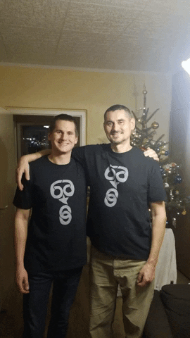 salbandy giphygifmaker twins karacsony ikrek GIF