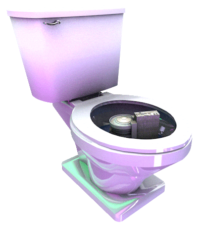 Rotating Guggenheim Museum Sticker by Scott Gelber