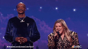 Kelly Clarkson Singer GIF by NBC