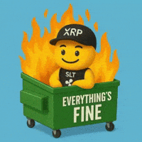 Chilling Its Fine GIF by SaluteXRPL