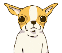Animation Dog Sticker