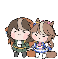 Father And Son Horse Sticker