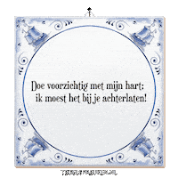 Wijsheid Hart Sticker by Tegelspreuken.nl