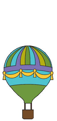 sky fly Sticker by Draw! Pilgrim