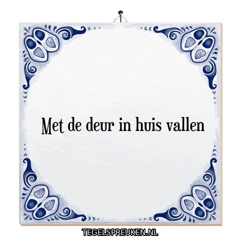 Humor Wijsheid Sticker by Tegelspreuken.nl