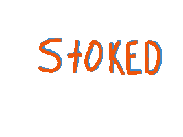 mattpidden excited animated skate surf Sticker