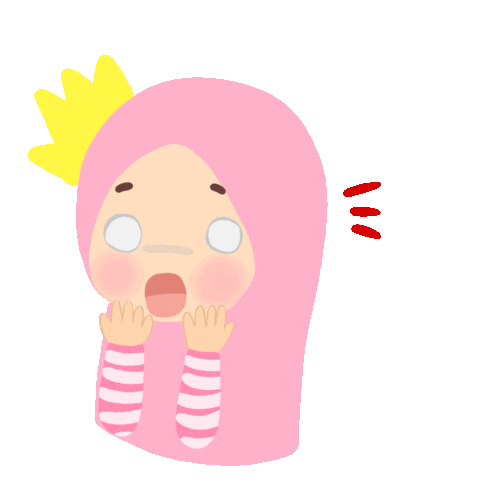 shock wow Sticker
