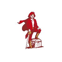 Spiced Rum Alcohol Sticker by Captain Morgan