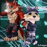 Wendell Furry Art GIF