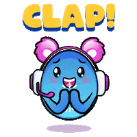 Clap Yes Sticker by The Grapes