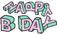 Happy Birthday Yes Sticker by Nora Fikse