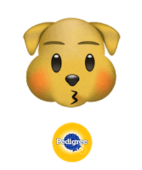 Dog Kiss Sticker by Pedigree