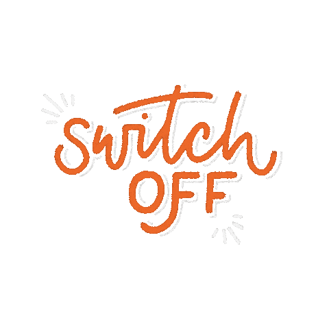 MayAndBerry relax off switch feierabend Sticker