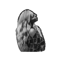 Girl Hair Sticker by Lauren Jenkins