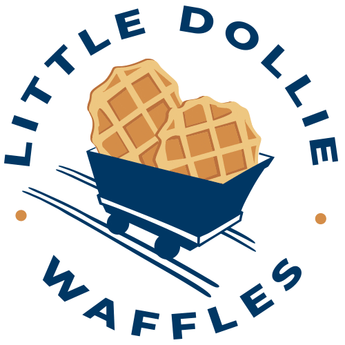 Little Dollies Waffles Sticker by Solitude Mountain Resort