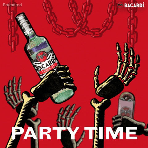 Halloween Rum GIF by Bacardi